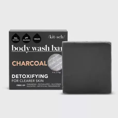 Kitsch - Charcoal Detoxifying Body Wash Bar