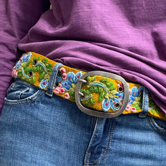 Jenny Krauss Embroidered Wool Belts-Multiple Options