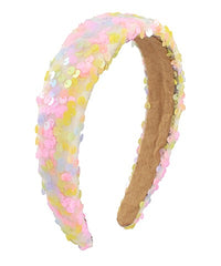 Spring Sequin Headbands - 3 Colors