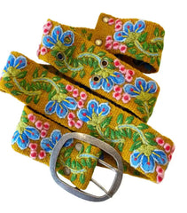 Jenny Krauss Embroidered Wool Belts-Multiple Options