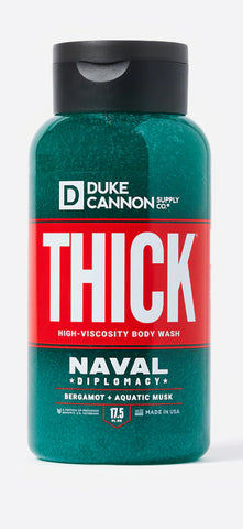 Duke Cannon Thick High-Viscosity Body Wash - Naval Diplomacy