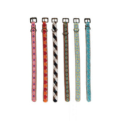 Bits and Bobs Embroidered Dog Collars