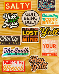 Good Southerner Stickers - Many Types