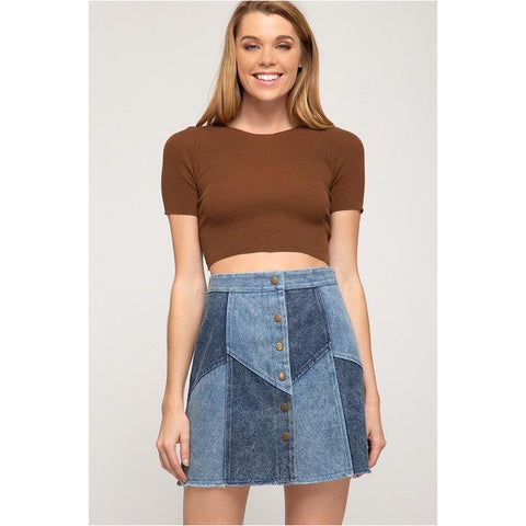Patch Things Up Skirt