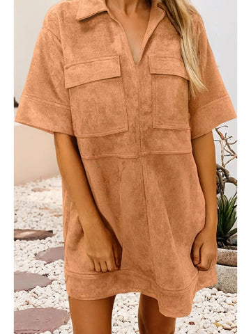 Gretchen Suede Dress