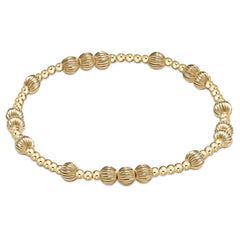 enewton hope unwritten dignity 5mm bead bracelet - gold