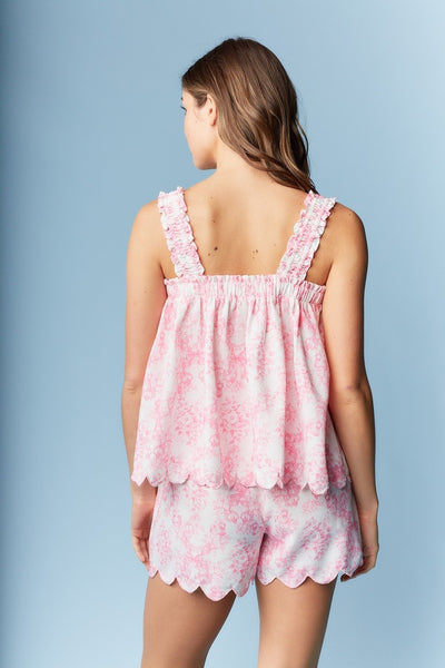 Lizzie Toile Pajama Set