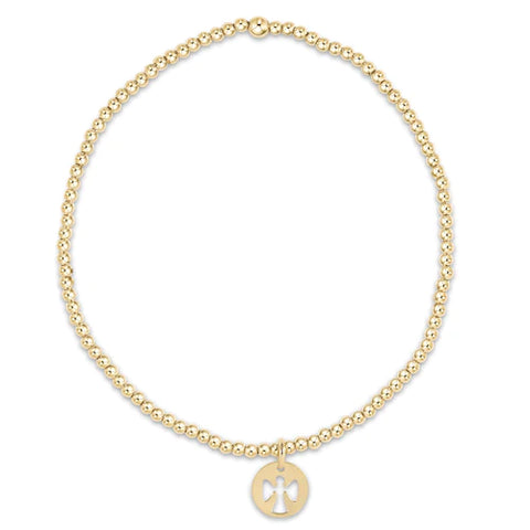 enewton Choker Classic Gold 6mm Bead- 2 Lengths