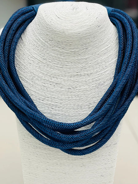 Slub - 8 Strand Necklace-Many Colors