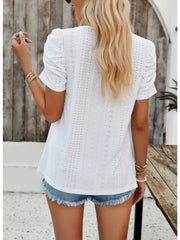 Geneve Eyelet Top