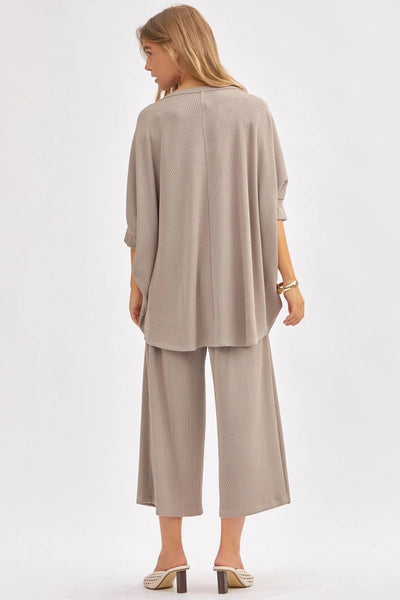 Dear Scarlett Wrinkle Free Bali Travel Two Piece Sets - 3 Colors