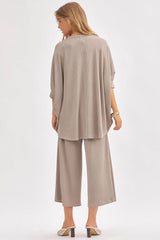 Dear Scarlett Wrinkle Free Bali Travel Two Piece Sets - 3 Colors