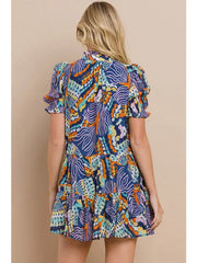 Abstract Nature Dress