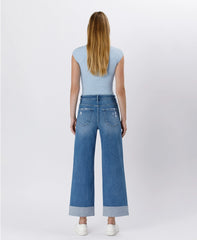 Sweeping Cuffed Jeans