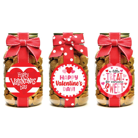 Valentine Candy Pint Jars