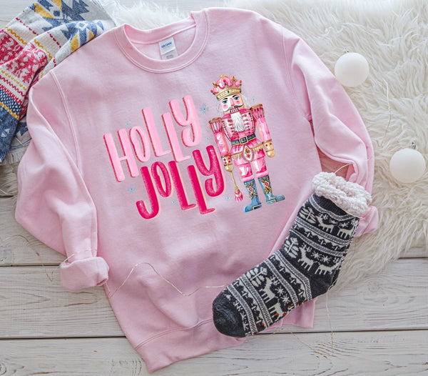 Holly Jolly Nutcracker Sweatshirt