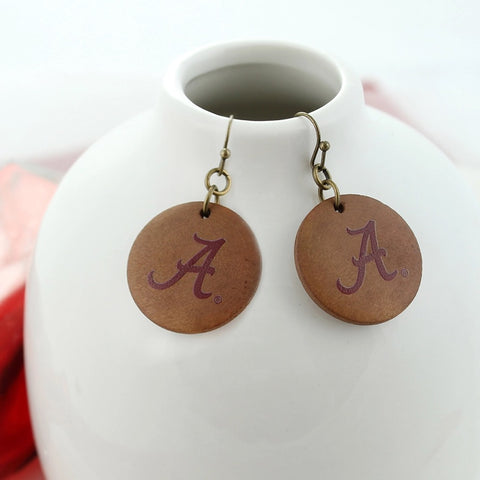 Alabama Wood Disc Jewelry Collection