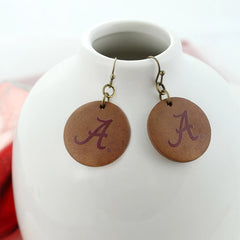 Alabama Wood Disc Jewelry Collection