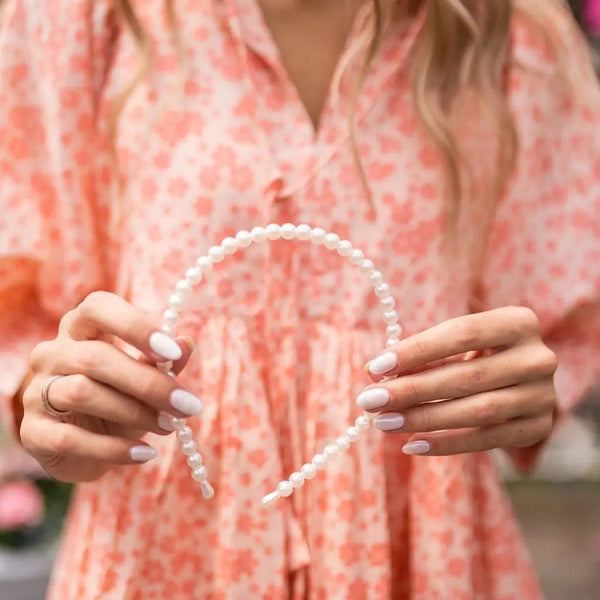 Simple Pearl Headband