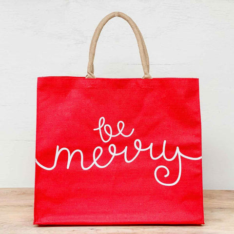 Be Merry Oversized Carry All