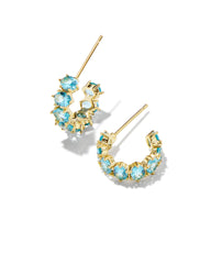 Kendra Scott Cailin Gold Huggie Earrings-Multiple Options