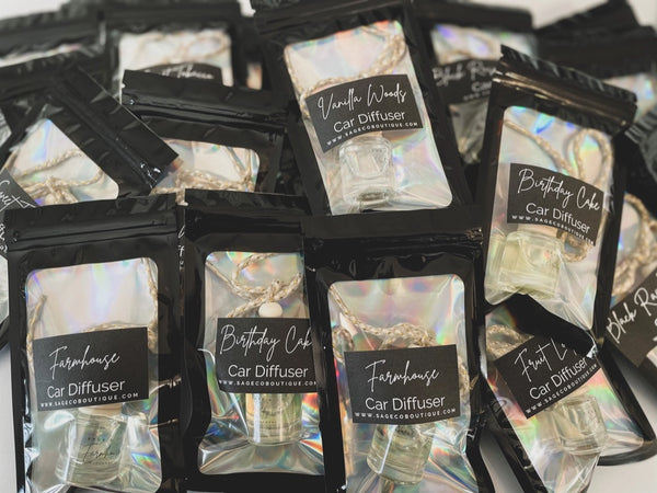 Sage & Co. Car Fragrance Diffuser-Many Scents