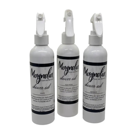 Magnolia Soap & Bath Co Shower Oil-2 Scents