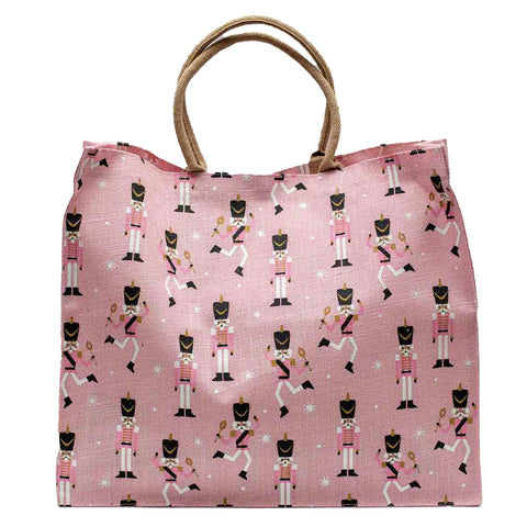 Blushing Dancing Nutcracker Oversized Carry All