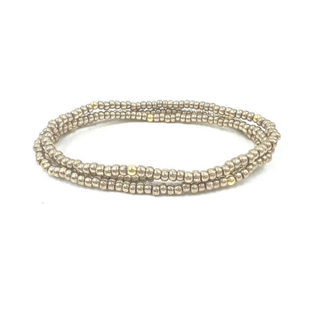 Enewton Dignity Gold Bead Bracelet-6mm