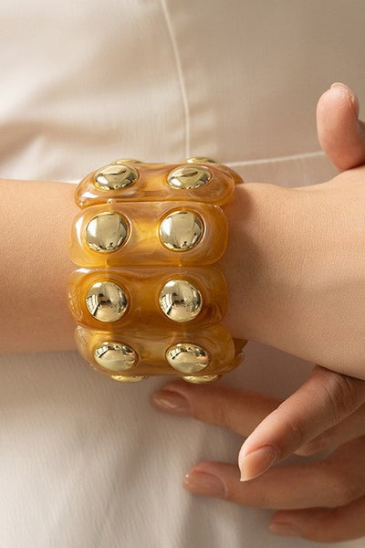 Terrell Studded Stretch Bracelets - 4 Colors