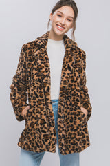 Alexandria Leopard Coat