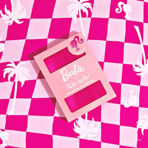 Barbie X Kitsch Satin Pillowcases - 2 Colors