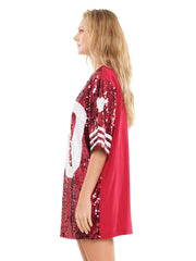 Double Zero Sequined Tunic - 2 Colors