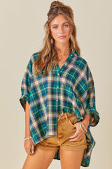 Festive Plaid Top - 3 Colors