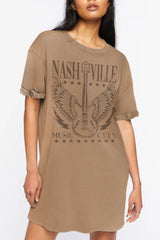 Nashville T-Shirt Dress - 2 Colors
