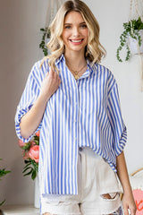 Collier Striped Top