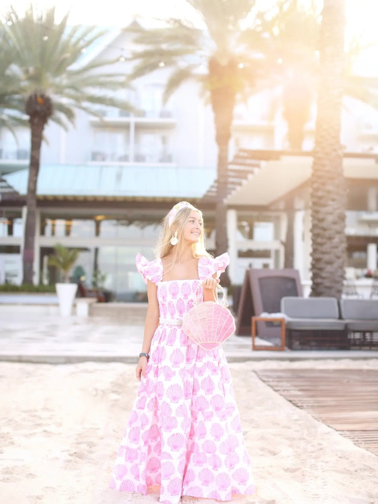Pink Shell Dress A Little Bird Boutique Pink Shell Dress A Little Bird Boutique