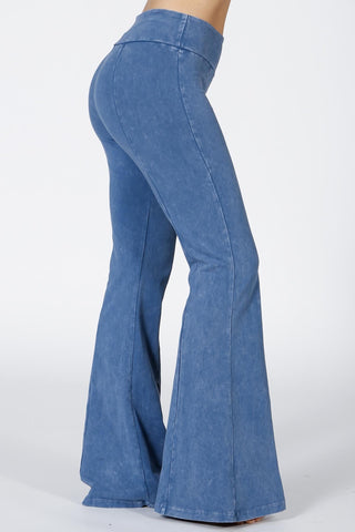 90's Vintage Ankle Flare Jeans in Nashville Moon