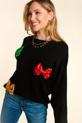 Holiday Bow Sweater