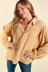 Deep Thoughts Blouse - 3 Colors
