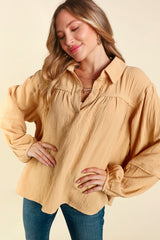 Deep Thoughts Blouse - 3 Colors