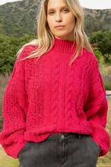 Josie Girl Cable Sweater
