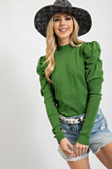 Cammie Puff Sweater - 2 Colors
