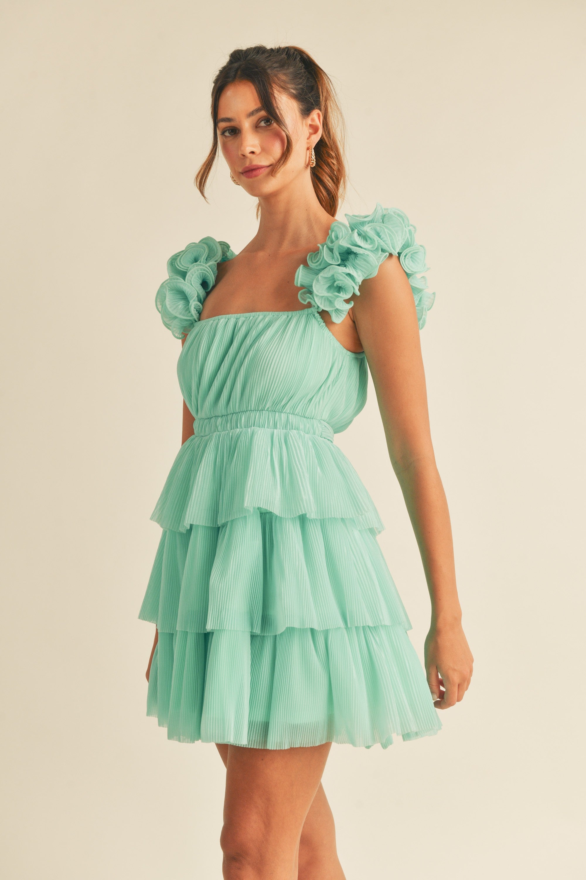 Easter Parade Dress - 2 Colors Mint / Large Easter Parade Dress - 2 Colors Mint / Large