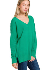 Ella Front Seam Sweater - 4 Colors