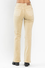 Judy Blue Mid Rise Khaki Jeans