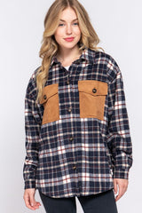 Fern Plaid Shacket - 2 Colors