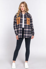 Fern Plaid Shacket - 2 Colors