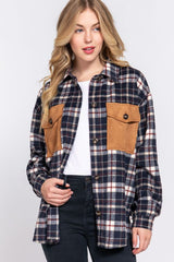 Fern Plaid Shacket - 2 Colors