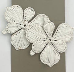 Flora Raffia Earrings
